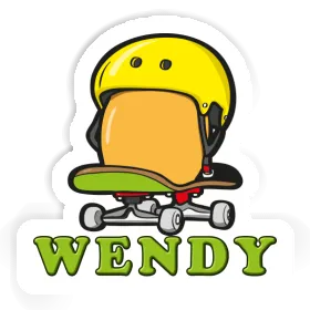 Wendy Aufkleber Skateboard-Ei Image