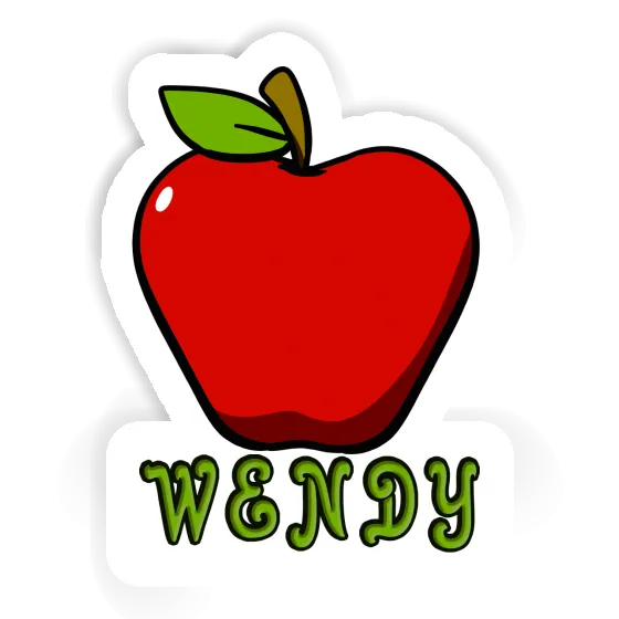 Autocollant Wendy Pomme Laptop Image