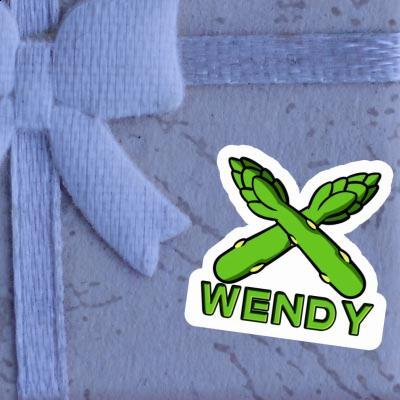 Sticker Wendy Asparagus Notebook Image