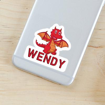 Wendy Autocollant Bébé dragon Notebook Wendy Autocollant Bébé dragon Gift package Image