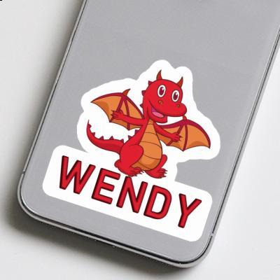 Sticker Drache Wendy Laptop Image
