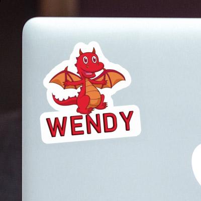 Sticker Drache Wendy Notebook Image