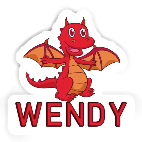Sticker Drache Wendy Image