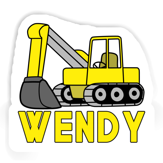 Autocollant Wendy Pelleteuse Autocollant Wendy Pelleteuse Image
