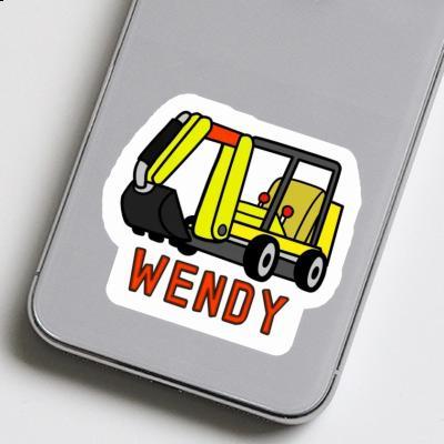 Sticker Wendy Mini-Excavator Notebook Sticker Wendy Mini-Excavator Gift package Image