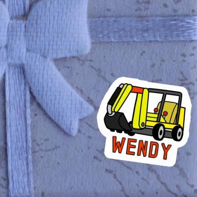 Sticker Wendy Mini-Excavator Laptop Sticker Wendy Mini-Excavator Laptop Image