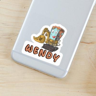 Petite pelleteuse Autocollant Wendy Notebook Petite pelleteuse Autocollant Wendy Gift package Image