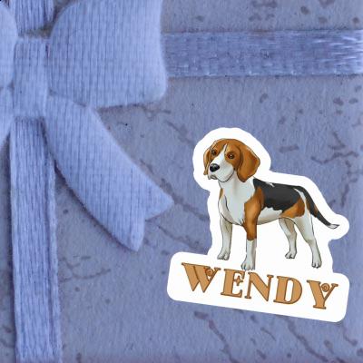 Beagle Autocollant Wendy Beagle Autocollant Wendy Image