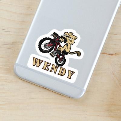 Sticker Fahrradkatze Wendy Notebook Sticker Fahrradkatze Wendy Notebook Image