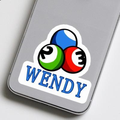 Sticker Wendy Billiard Ball Gift package Image