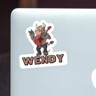 Autocollant Guitariste Wendy Notebook Autocollant Guitariste Wendy Notebook Image