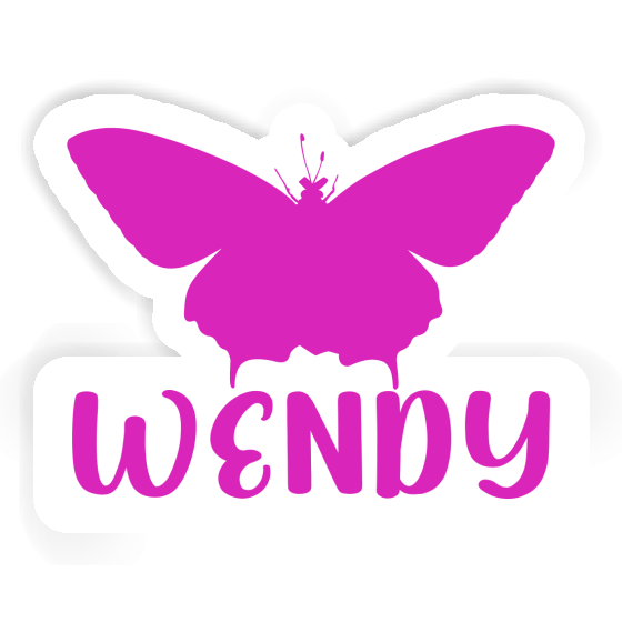 Papillon Autocollant Wendy Notebook Papillon Autocollant Wendy Gift package Image