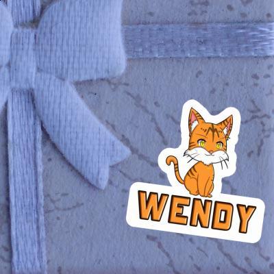 Autocollant Chat Wendy Gift package Image