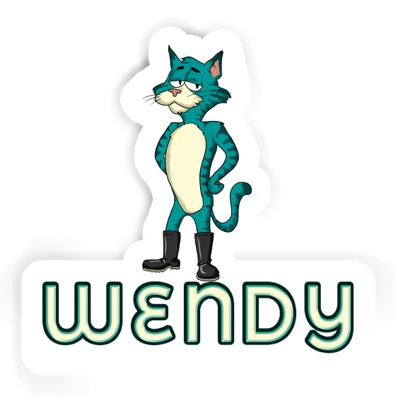 Wendy Autocollant Chat Gift package Image