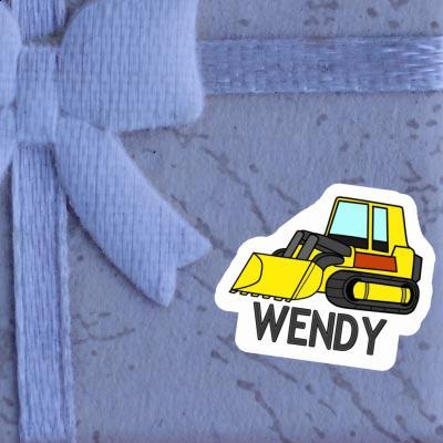 Autocollant Chargeur à chenilles Wendy Notebook Autocollant Chargeur à chenilles Wendy Notebook Image