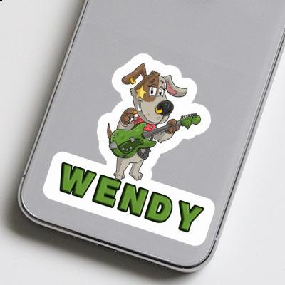 Sticker Wendy Gitarrist Notebook Sticker Wendy Gitarrist Gift package Image