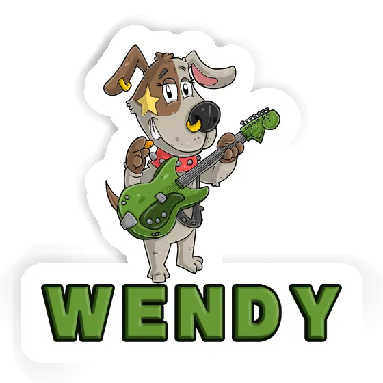 Sticker Wendy Gitarrist Notebook Sticker Wendy Gitarrist Notebook Image