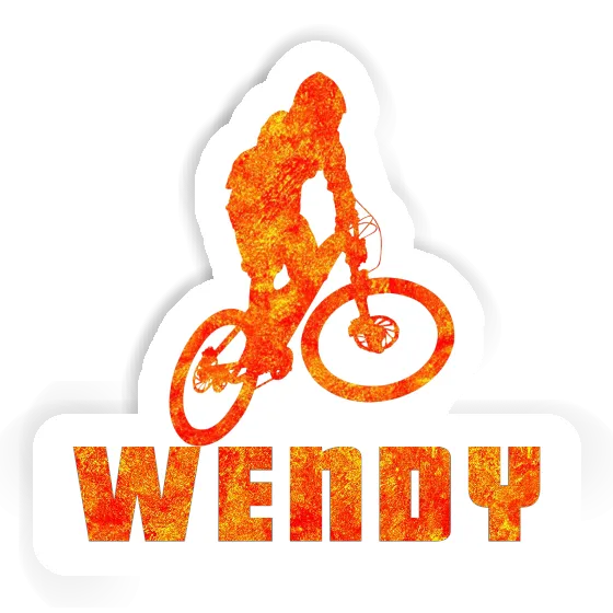 Autocollant Downhiller Wendy Laptop Autocollant Downhiller Wendy Laptop Image