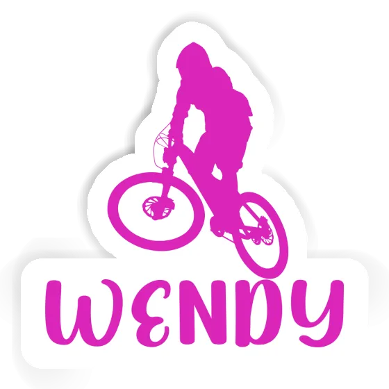 Aufkleber Wendy Downhiller Notebook Image