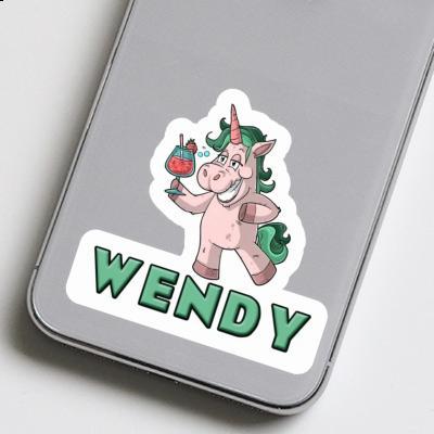 Wendy Sticker Party-Einhorn Image