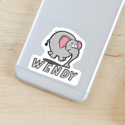 Autocollant Wendy Éléphant Laptop Image