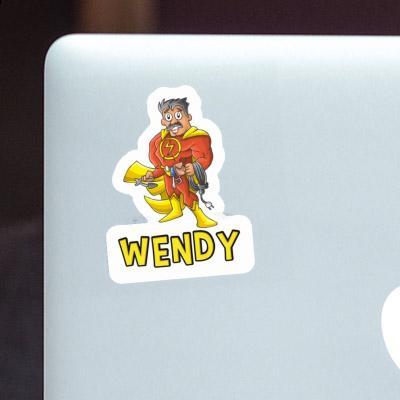 Wendy Sticker Electrician Notebook Wendy Sticker Electrician Gift package Image