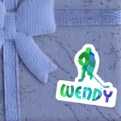 Aufkleber Eishockeyspieler Wendy Notebook Aufkleber Eishockeyspieler Wendy Gift package Image