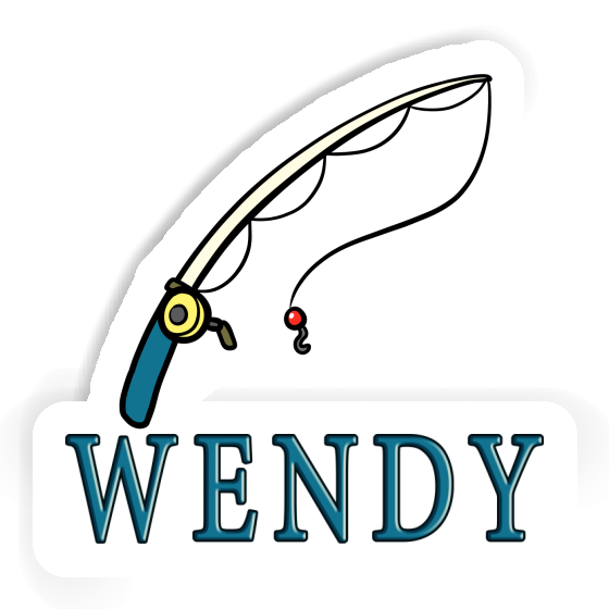 Angelrute Aufkleber Wendy Gift package Image