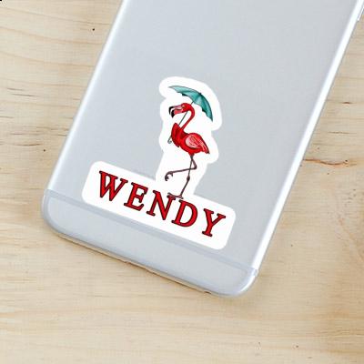 Aufkleber Flamingo Wendy Aufkleber Flamingo Wendy Image