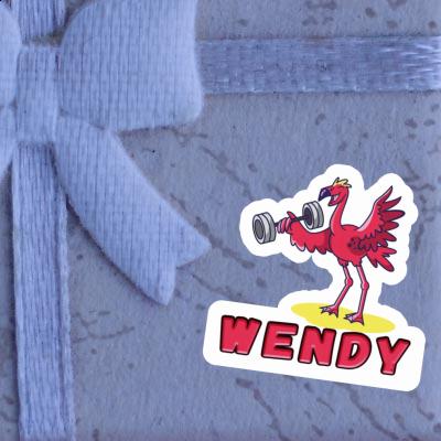 Flamingo Sticker Wendy Gift package Image