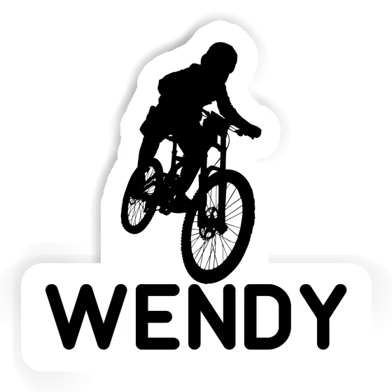 Wendy Sticker Freeride Biker Wendy Sticker Freeride Biker Image