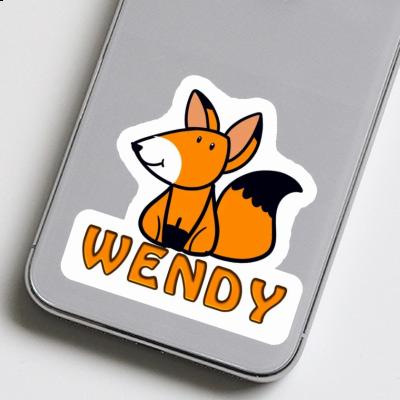 Wendy Autocollant Renard Notebook Wendy Autocollant Renard Gift package Image