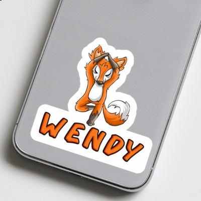 Wendy Sticker Yoga Fuchs Notebook Image