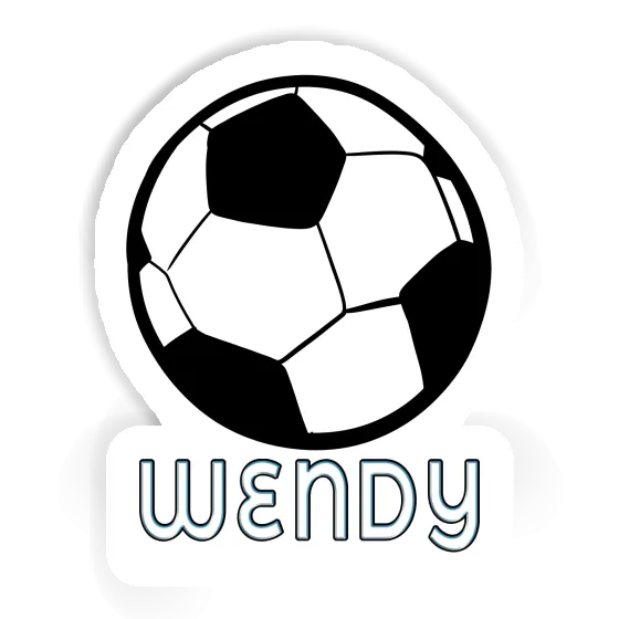 Wendy Aufkleber Fußball Image