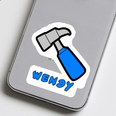 Autocollant Marteau Wendy Notebook Autocollant Marteau Wendy Notebook Image