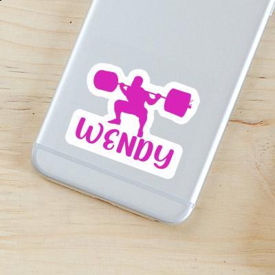 Wendy Autocollant Haltérophile Notebook Wendy Autocollant Haltérophile Gift package Image