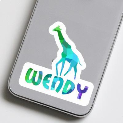 Giraffe Sticker Wendy Image