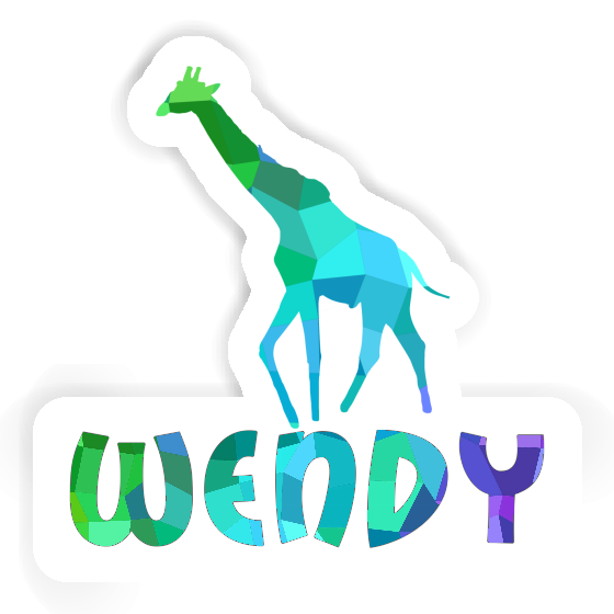Giraffe Sticker Wendy Gift package Image