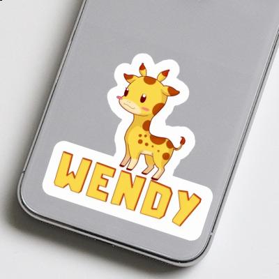 Wendy Sticker Giraffe Notebook Wendy Sticker Giraffe Gift package Image