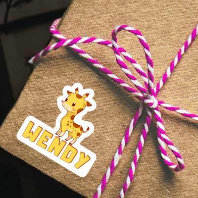 Wendy Sticker Giraffe Laptop Wendy Sticker Giraffe Laptop Image