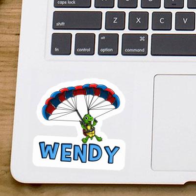 Aufkleber Gleitschirmflieger Wendy Notebook Aufkleber Gleitschirmflieger Wendy Gift package Image