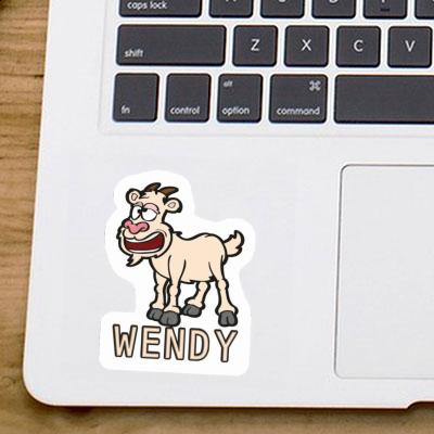 Wendy Autocollant Chèvre Laptop Image