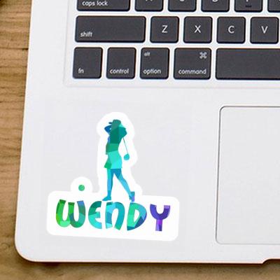Wendy Sticker Golferin Wendy Sticker Golferin Image