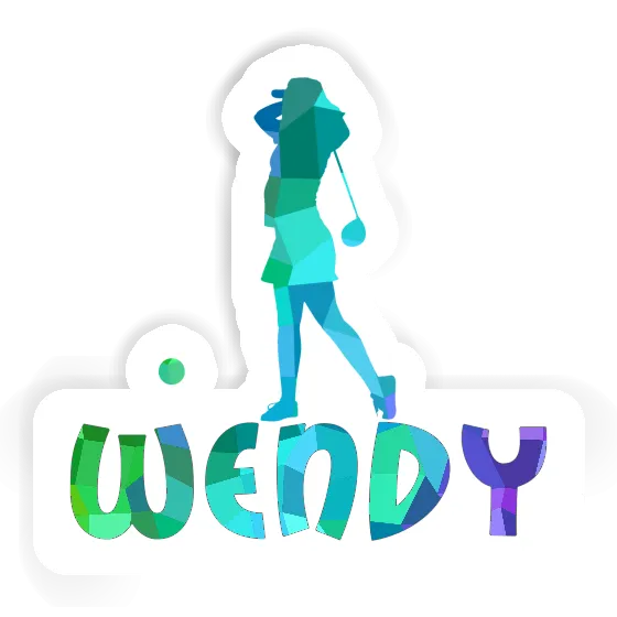 Wendy Sticker Golferin Notebook Wendy Sticker Golferin Notebook Image