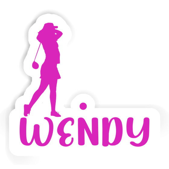 Sticker Golferin Wendy Laptop Sticker Golferin Wendy Laptop Image