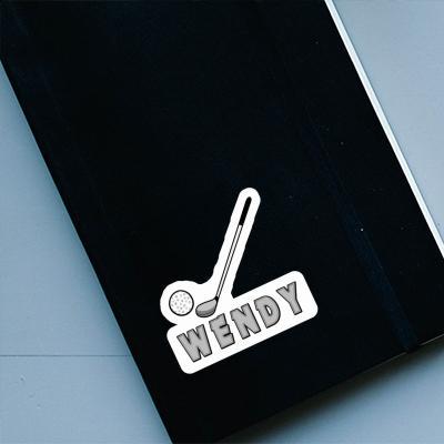 Club de golf Autocollant Wendy Laptop Club de golf Autocollant Wendy Laptop Image
