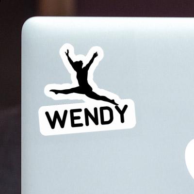 Aufkleber Gymnastin Wendy Gift package Image