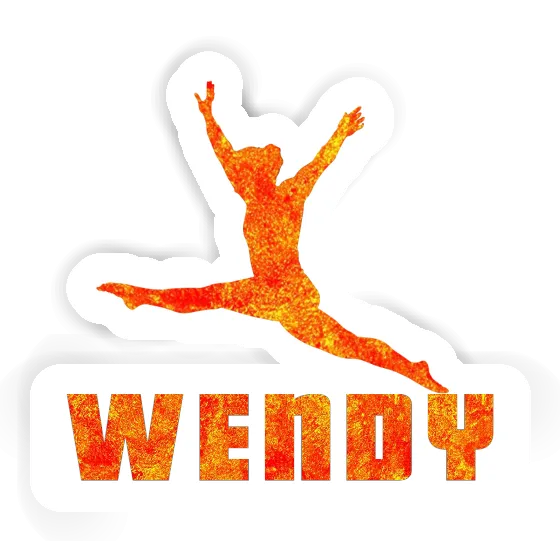 Sticker Gymnastin Wendy Gift package Image