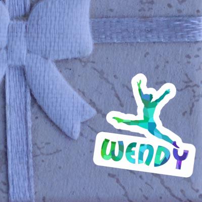 Wendy Aufkleber Gymnastin Notebook Wendy Aufkleber Gymnastin Notebook Image