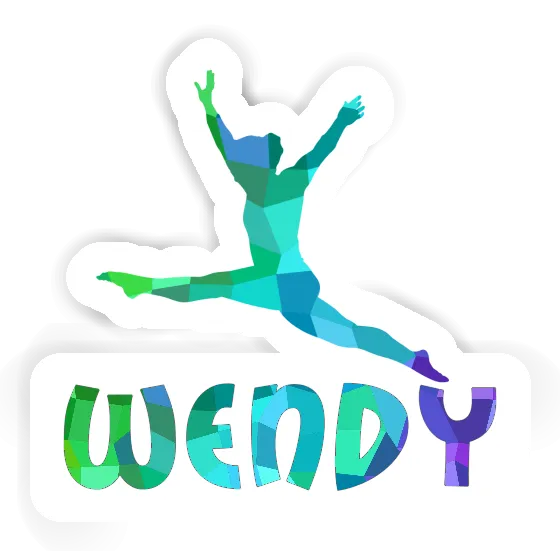 Wendy Aufkleber Gymnastin Notebook Wendy Aufkleber Gymnastin Gift package Image